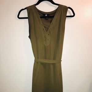 Green Sundress (falls above the knee)